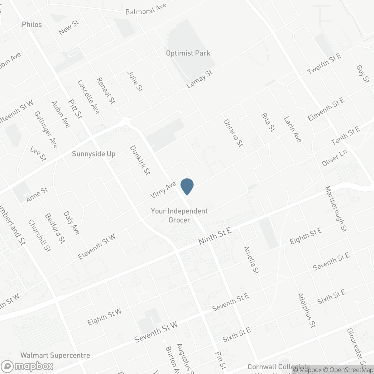 109 ELEVENTH AVENUE E, Cornwall, Ontario K6H 7B8